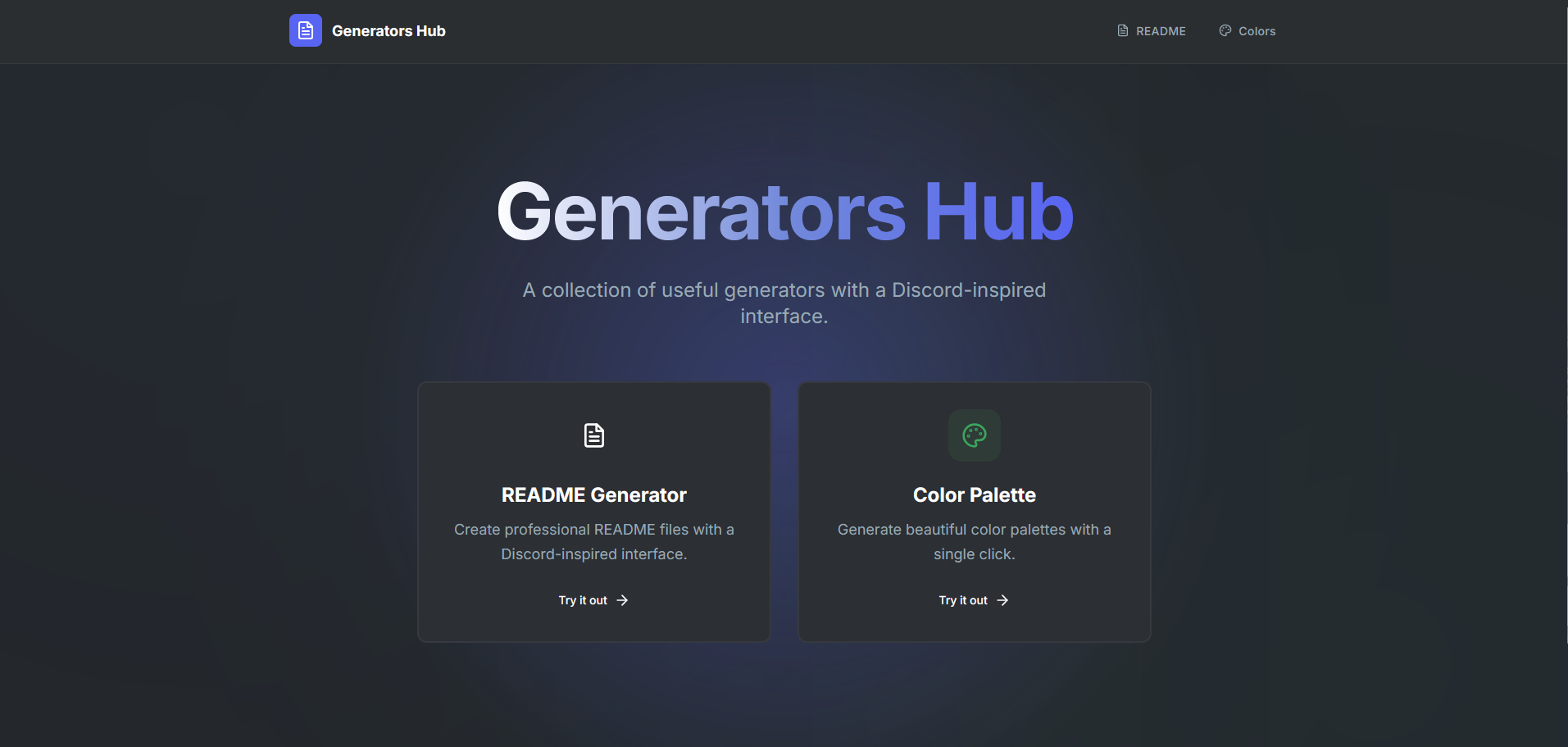 Generators Hub